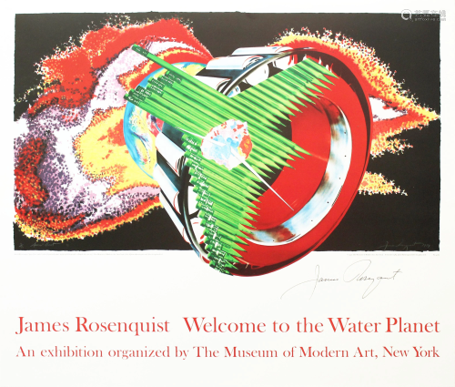 JAMES ROSENQUIST - Welcome to the Water Planet