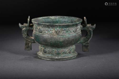 A WARRING STATES PERIOD BRONZE GUI