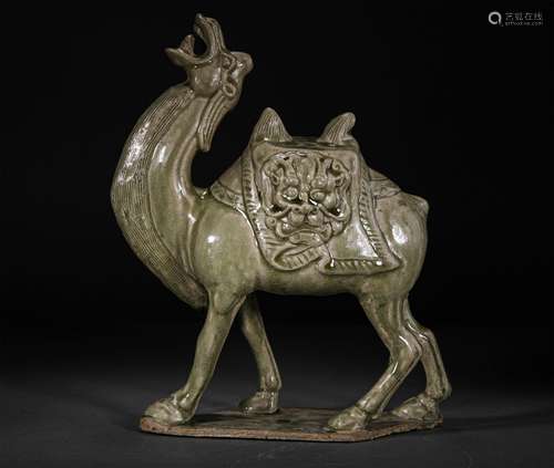 A SONG DYNASTY CELADON CAMEL