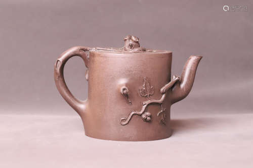 A Purple Clay Tea Pot