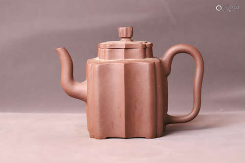 A Purple Clay Tea Pot