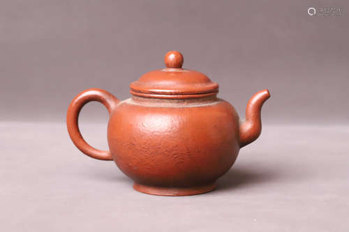 A Purple Clay Tea Pot