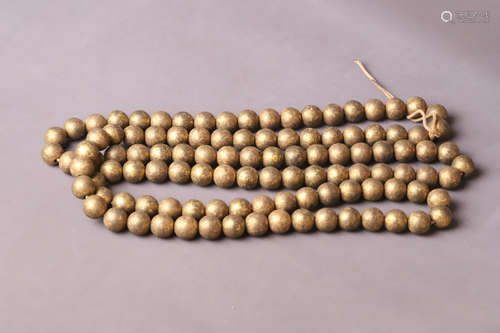 An Agarwood Beads Necklace