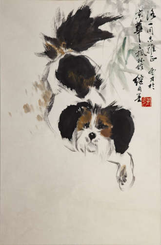 刘继卣（1918-1983）犬戏