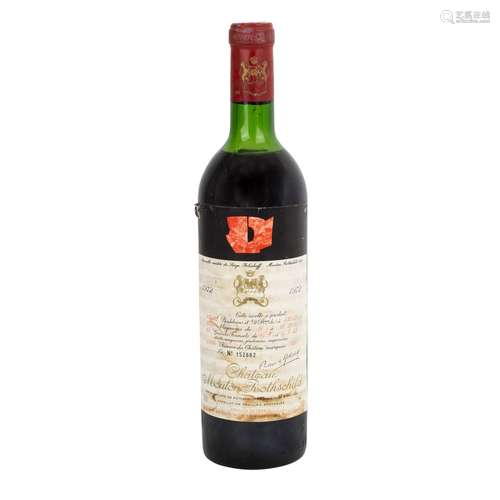 CHÂTEAU MOUTON ROTHSCHILD Baron Philippe, Pauillac, 1972