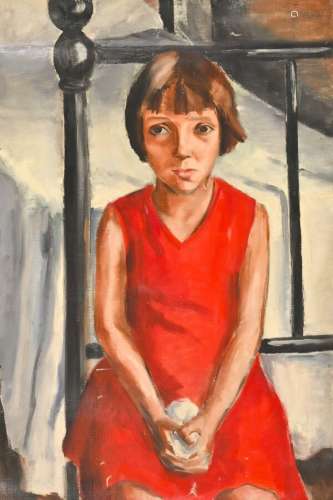 Alice KOHN (1902-1990) Lot composé de trois tableaux : Femme...