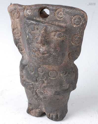 * A talismanic hollow form double sided figure in standing p...