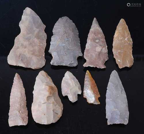 * A collection of twenty Mesolithic / Neolithic flint and ch...