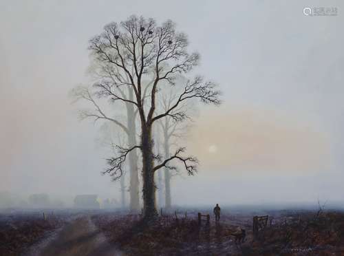 § Gerald Coulson (b.1924)‘An Early Start’Oil on canvassigned...