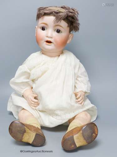 A German bisque headed doll, by Catterfelder Puppenfabrik ma...