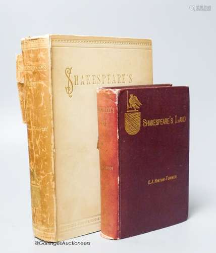 ° C J Ribton-Turner, Shakespeare's Land, signed limited edit...