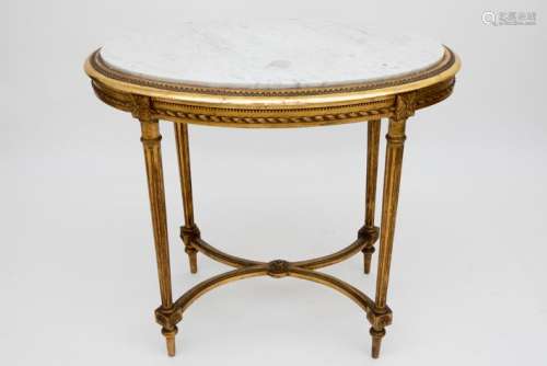 Table ovale néoclassique 
