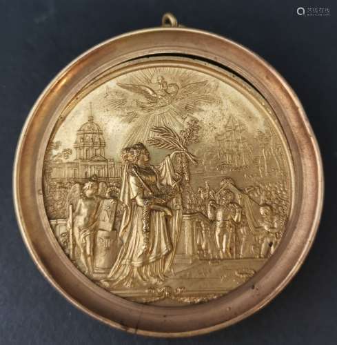 [NAPOLEON]. Jean Pierre MONTAGNY. Médaille Histoire de la Ré...