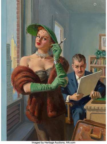 American Artist (20th Century) Indiscretions of