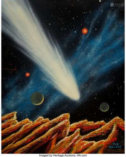 Morris Scott Dollens (American, 1920-1994) Comet