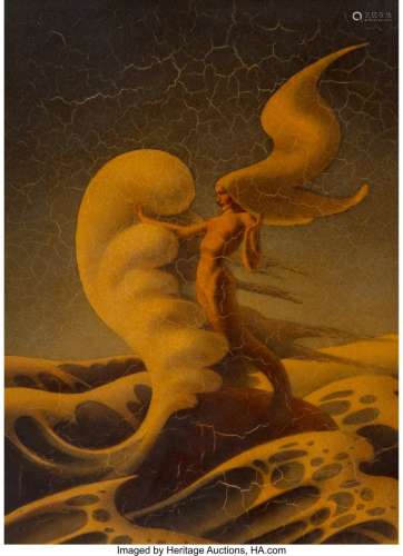 Hannes Bok (American, 1914-1964) The Mermaid, 19
