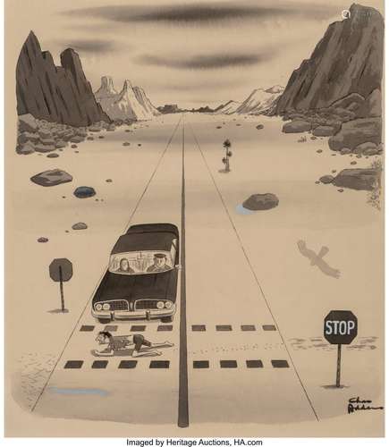 Charles Addams (American, 1912-1988) Dry Spell,