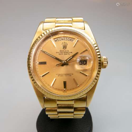 Rolex Oyster Perpetual Day-Date Wristwatch, circa 1962;