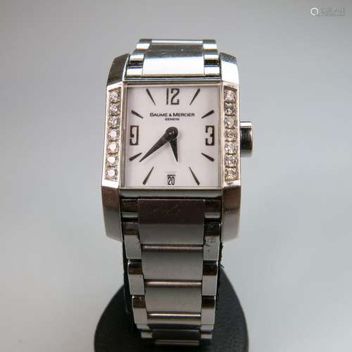 Lady's Baume & Mercier Hampton Wristwatch, With Date,