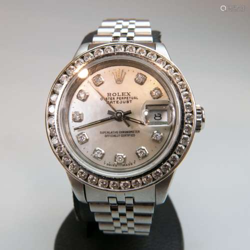 Lady's Rolex Oyster Perpetual Datejust, circa 1991;