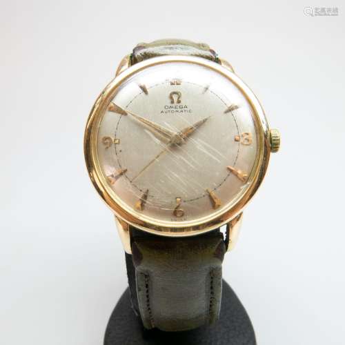 Omega Wristwatch, circa 1950's; reference #G6213; case