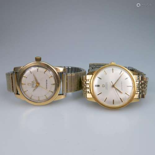 Two Omega Automatic Seamaster Wristwatches, both 34mm;