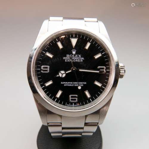 Rolex Oyster Perpetual Explorer Wristwatch, circa 2004;