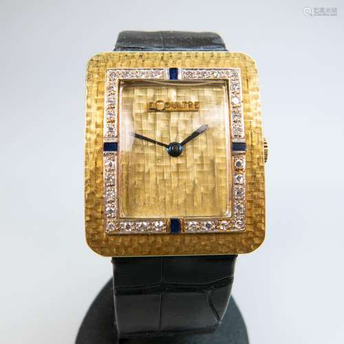 LeCoultre Wristwatch, circa 1960's; reference #7525-D;