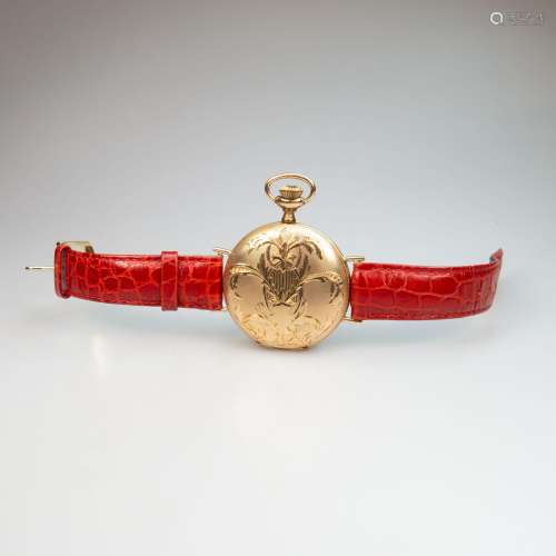 Elgin Stem Wind Pocket Watch, circa 1908; 6 size; 7