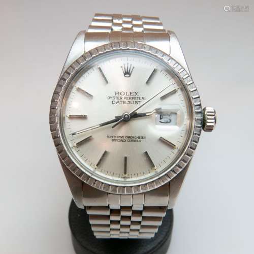 Rolex Oyster Perpetual Datejust Wristwatch, circa 1985;
