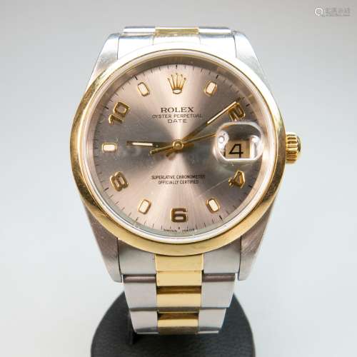 Rolex Oyster Perpetual Date Wristwatch, circa 2001;