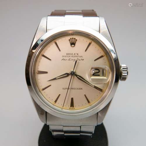 Rolex Oyster Perpetual Air-King-Date Wristwatch, circa