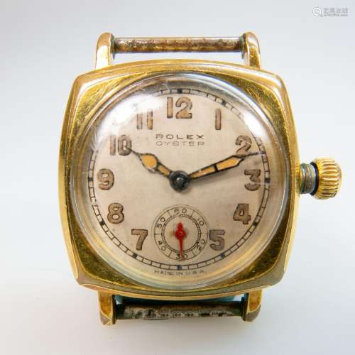 Rolex Oyster Wristwatch, circa 1940; reference #3351F;