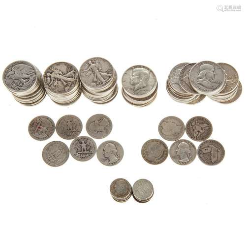 $43.35 Face in US Silver Coins