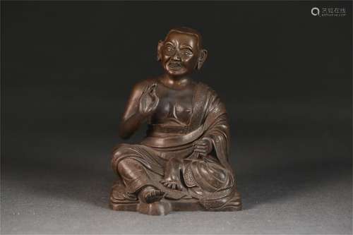 A Bronze Buddha Statue