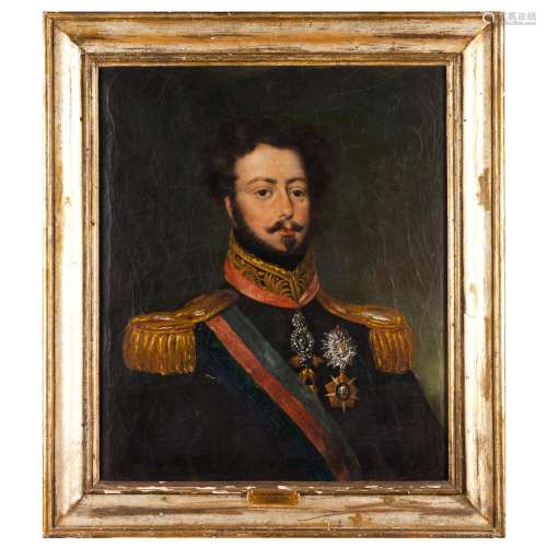 A portrait of King Pedro IV of Portugal