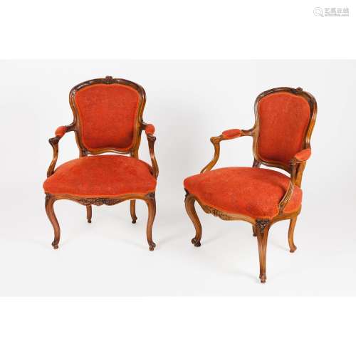 A pair of D.José fauteuils in the French style