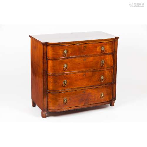 An George III chest of drawers