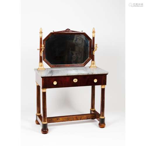 An Empire dressing table