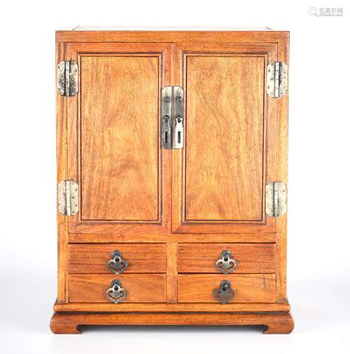 Chinese Hardwood Cabinet