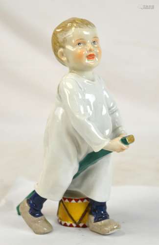 Meissen Henschel Figure of A Boy