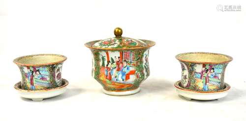 Group of Chinese Rose Medalion Porcelains