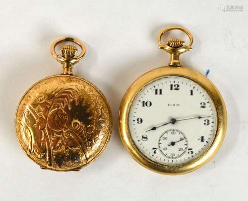 Two Gold Pocket Watches