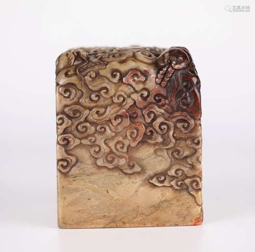 Chinese Carved Soapstone Seal