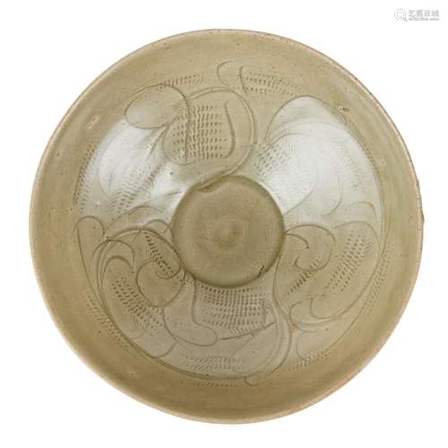 LONGQUAN CELADON-GLAZED TEA BOWL LATE NORTHERN…