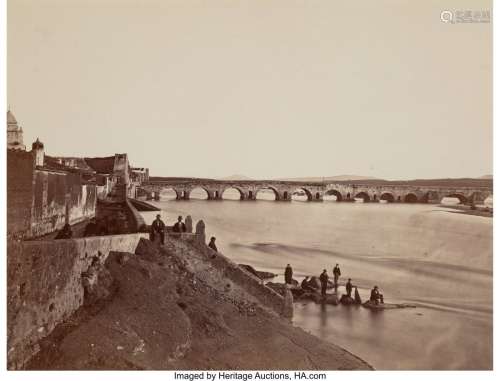 Juan Laurent (French, 1816-1892) Puente de Merid