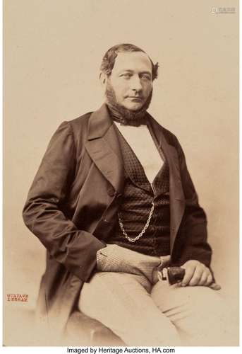 Gustave Le Gray (French, 1820-1884) Portrait of