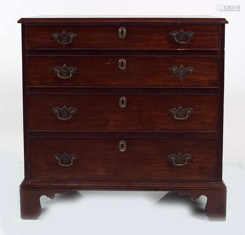 18TH-CENTURY MAHOGANY LOWBOY