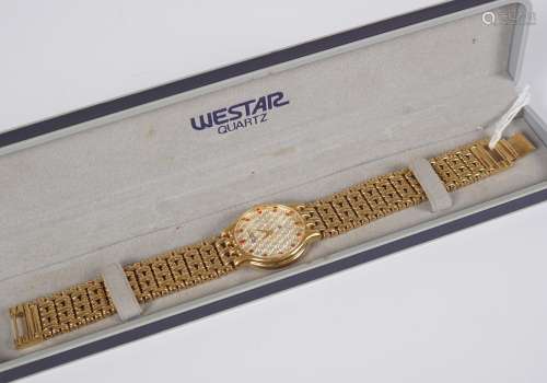 WESTER GOLD PLATED GENTS WATCH