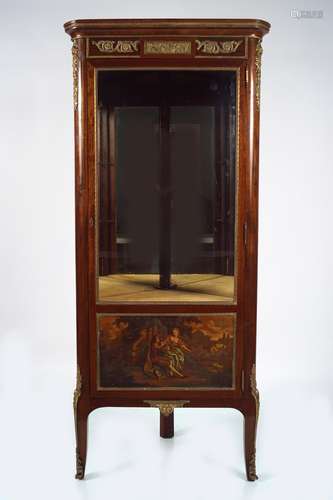 19TH-CENTURY VERNIS MARTIN CORNER CABINET